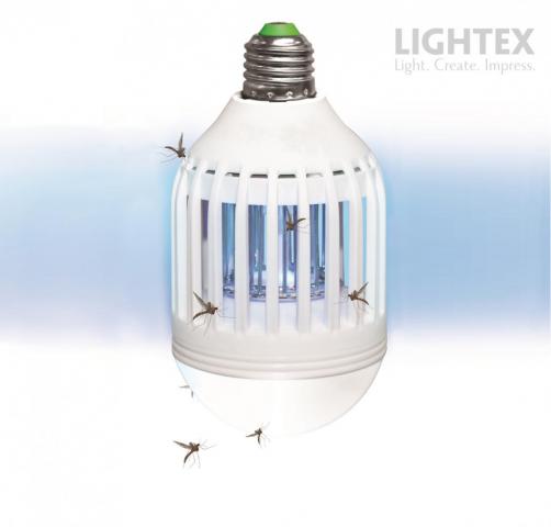 LED лампа против комари Lightex 6W Е27 6500K Lightex - Лед крушки е27