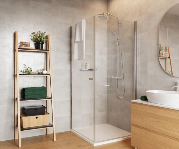 SPC Стенен Панел Concrete Beige 30x60, снимка 2 - SPC пана