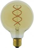 LED филаментна крушка Е27 G95 4W 428 lm 2200K