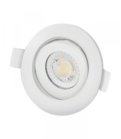 LED луна Niko 7W 3-6K 38° ф70 мм бяла - Луни