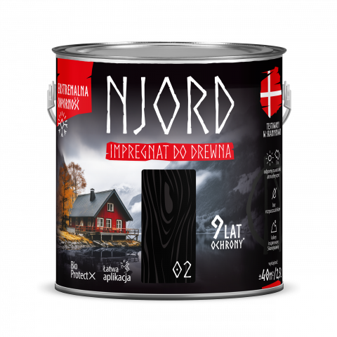 Боя Njord 2.5 л цвят 02 - Лакове за дърво