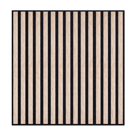 Акустичен панел SLAT WALL QUADRA ACOUSTIC  59,5x59,5 см - PVC панели