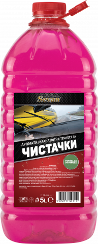 Лятна течност за чистачки SEVAN 5 л - Автопринадлежности