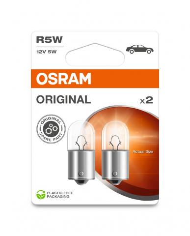 Авто крушка R5W Osram 12V BA15s - Осветление