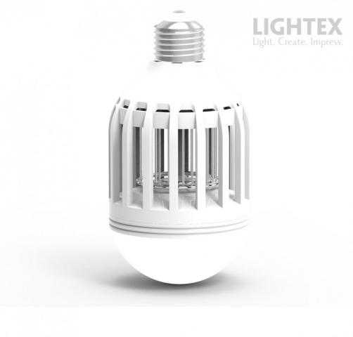 LED лампа против комари Lightex 6W Е27 6500K Lightex, снимка 3 - Лед крушки е27