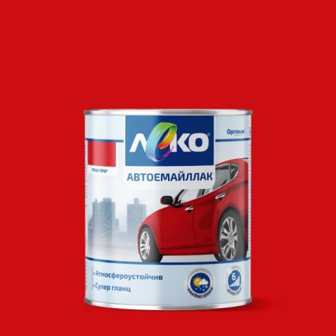 Автогланц Оргахим 0.75 л червен - Бои за метал