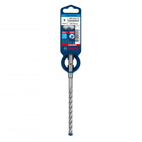 Свредло EXPERT SDS plus-7X 8x100x165 мм Bosch - Свредла за бетон