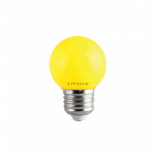 LED крушка Vivalux G45 1W E27 жълта