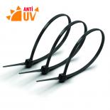 Кабелни превръзки 4.5х300 мм 100 бр. черни UV Type