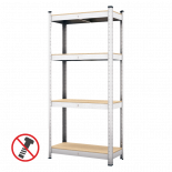 Стелаж De'Home Heavy 168х160х60 см 4х300 кг поцинкован