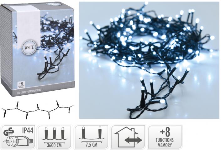 Светлинна верига OUT 480 LED, бяла светлина - Светеща верига