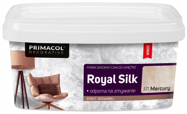Декоративна боя Primacol Роял Силк 1 л - Интериорни бои