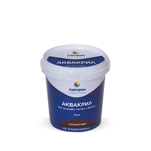 Акрилатна боя AQ-16 мат RAL8017 700мл - Бои за метал