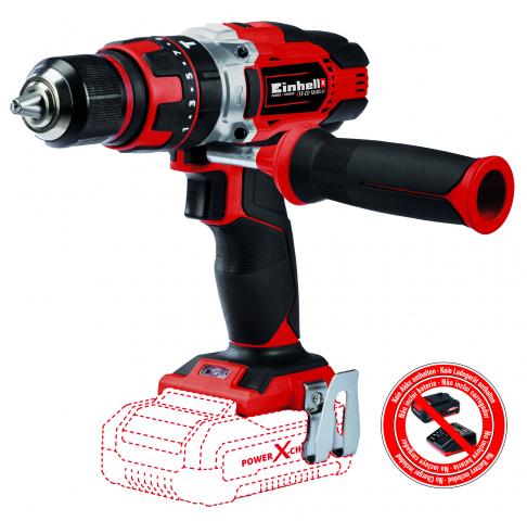 Акумулаторен ударен винтоверт Einhell TE-CD 18/48 Li-i-Solo PXC, снимка 5 - Акумулаторни винтоверти