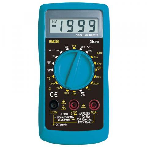Мултиметър Emos 600 V EМ391 - Измервателни инструменти