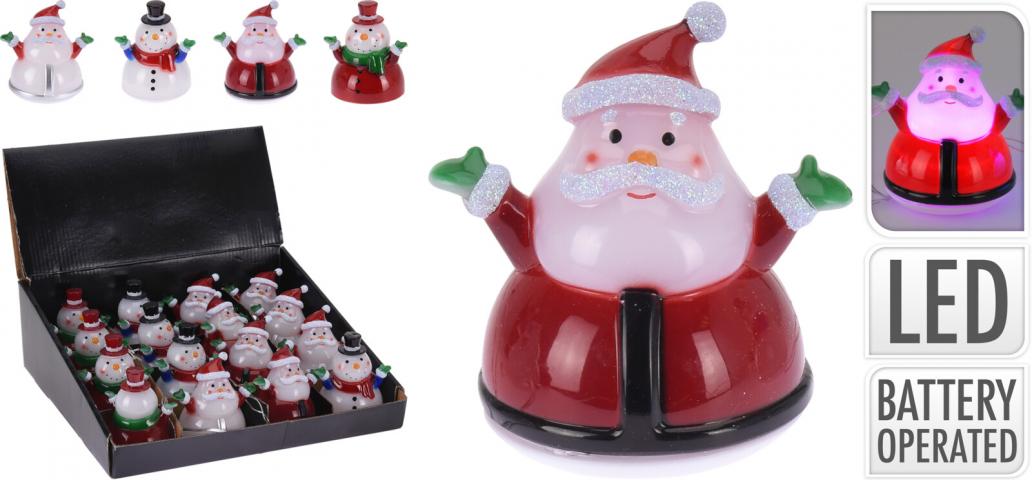 Коледна фигура с LED светлина, снимка 2 - Коледни фигури