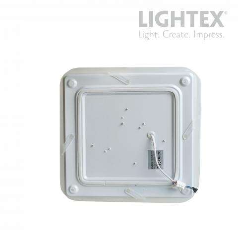 LED плафон Astra SQ 18 W 1620 lm Lightex 3CCT, снимка 4 - Плафони