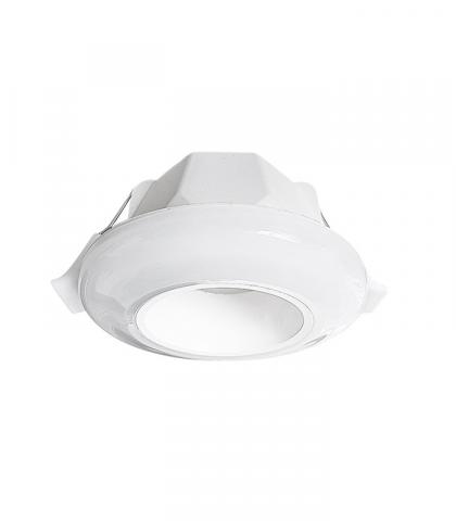 LED луна Lumix 5W 3-6K 350 lm ф70 мм бяла - Луни