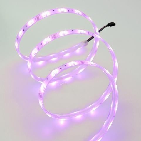 LED лента влагозащитена 5050 Lightex 30бр/м 12V DC 7.2W 10 lm/W RGB IP68 - 5м, снимка 6 - Led ленти и аксесоари