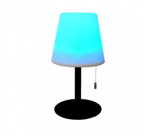 LED настолна лампа Lightex Elina 1W 3000K + RGB, IP44, USB, димируема, батерия 3.7V 2400 mAh, снимка 5 - Осветителни тела