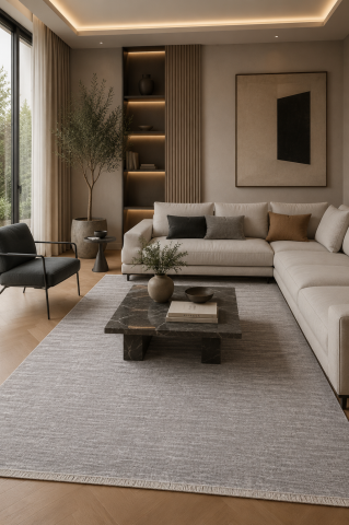 Килим Lipari Grey 160х230 см, снимка 2 - Килими