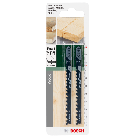 Ножчета Bosch HCS T144D 2 бр., снимка 2 - Ножчета за прободен трион