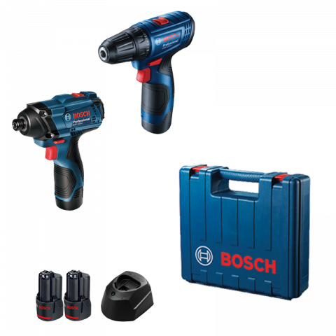 Акумулаторен комплект Bosch Blue винтоверт GSR и гайковерт GDR - Акумулаторни комплекти