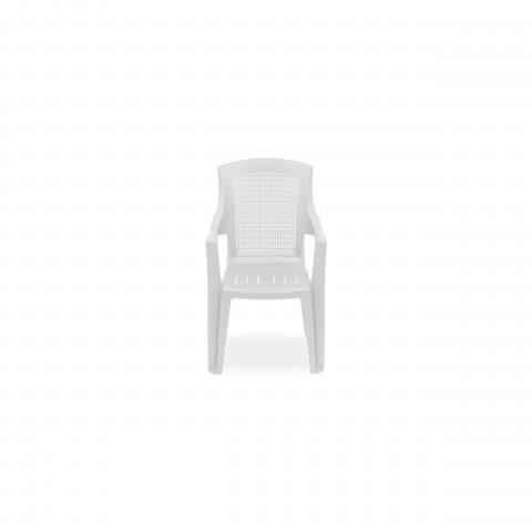Стол TRAMA  бял 55x60x91 см - Pvc столове