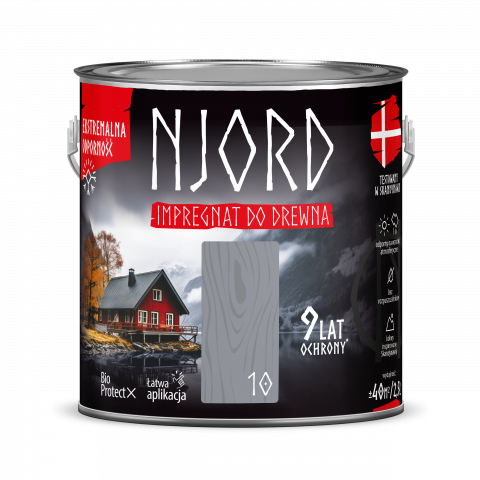 Боя Njord 2.5 л цвят 10 - Лакове за дърво