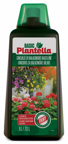 Течен тор Plantella Basic за балконски (цъфтящи) растения 1 л. - Специални течни