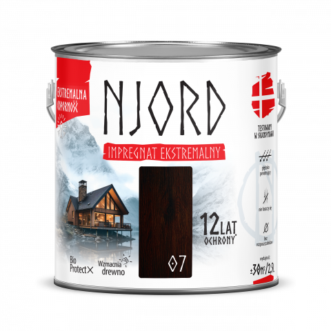 Байц Njord 2.5 л цвят 07 - Лакове за дърво