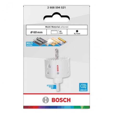 Боркорона Bosch ММ 60 мм, снимка 4 - Боркорони bi-metal