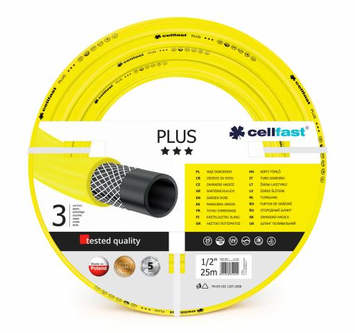 Градински маркуч Cellfast Plus
1/2 25м - Маркучи на ролка