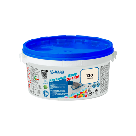 Епоксидна фуга Mapei Kerapoxy Easy Design 130 Жасмин, 1.5 кг - Фугиращи смеси