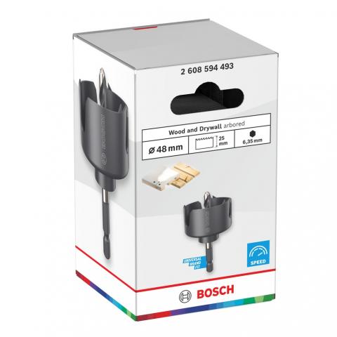 Боркорона Bosch WD 48 мм, снимка 3 - Боркорони за дърво