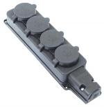 Разклонител 220 V 4 гнезда IP55 LB без кабел