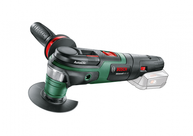 Акумулаторен мултифункционален инструмент Bosch Advanced Multi 18V Solo, снимка 2 - Електроинструменти