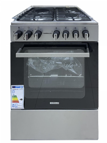 Готварска печка GAMALUX I 6011 INOX, снимка 3 - Готварски печки