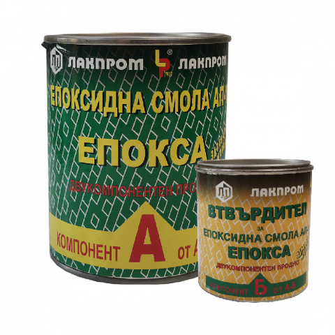 Втвърдител за епоксидна смола Лакпром 180 г, снимка 2 - Двукомпонентни лепила
