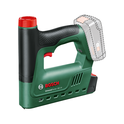 Акумулаторен такер Bosch Universal Tacker 18V-14 Solo - Електрически такери