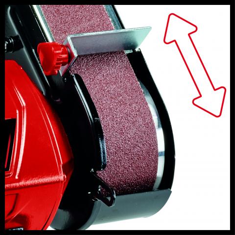 Шмиргел с лентов шлайф Einhell TC-US 350, снимка 2 - Шмиргели