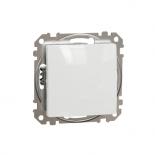Sedna New Мех. ключ девиаторен, 10А 250V, бял