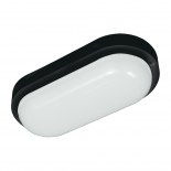 LED плафон Davo Oval 8 W черен
