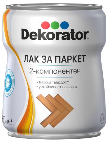 Полиуретанов лак за паркет Decorator 0.650 л мат - Лакове за дърво