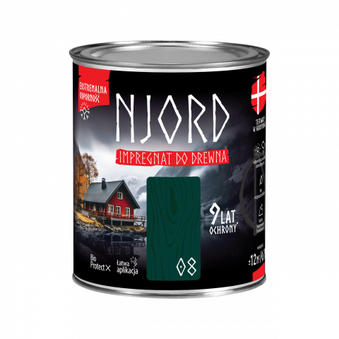 Боя Njord 0.750 л цвят 08 - Лакове за дърво
