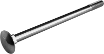 Коларски болт DIN 603 M5х50/кг клас 4.8 Zn