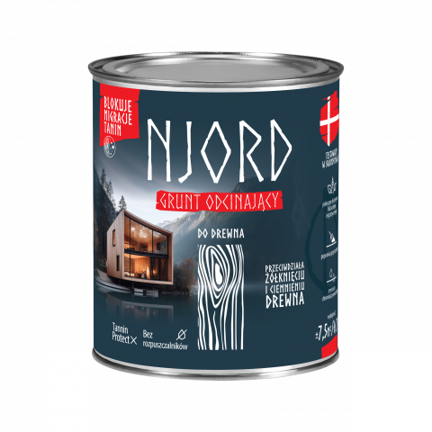 Грунд за дърво Njord 0.750 л - Лакове за дърво