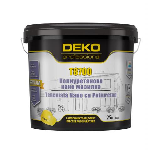 Полиуретанова нано мазилка Deko professional D1.5, 25 кг - Полиуретанова мазилка