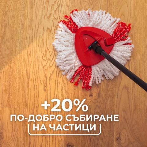 Комплект Vileda Easy Wring - Clean Turbo, снимка 7 - Мопове