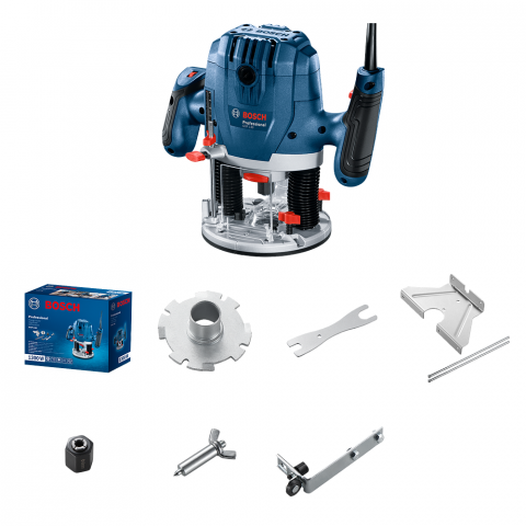 Оберфреза Bosch Blue GOF 130, снимка 6 - Електроинструменти